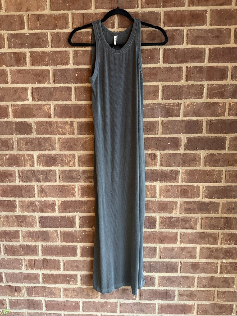 BE COOL Charcoal Tank Maxi Dress